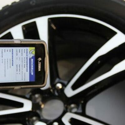 Michelin RFID enabled tyre